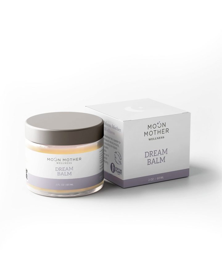 Dream Balm jar and box, 2 fl oz