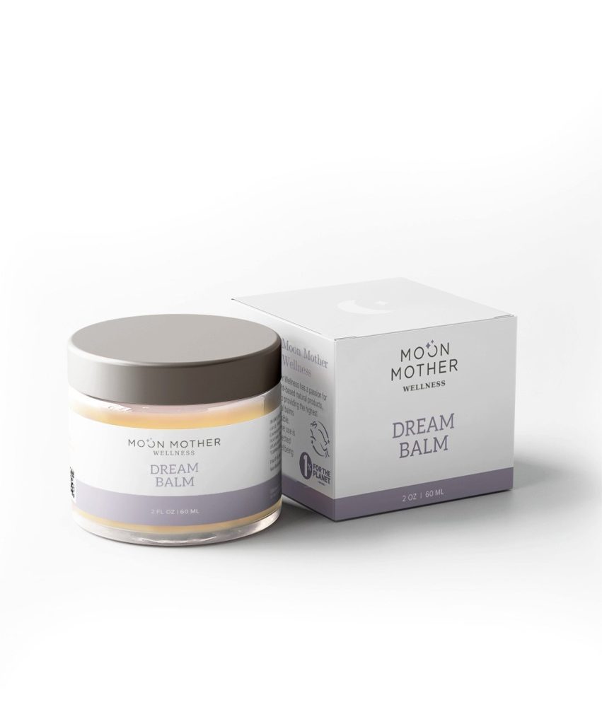 Dream Balm jar and box, 2 fl oz